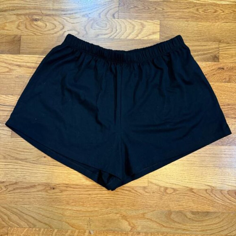 BP Nordstrom Women’s Small Black Basic Cotton Blend Elastic Casual Shorts Comfy